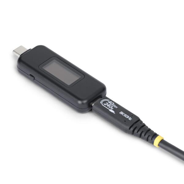 Adaptador USB-C Startech POWER TESTER