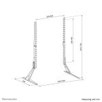 Suporte de Mesa para Ecrã Neomounts DS45-430BL19 75"