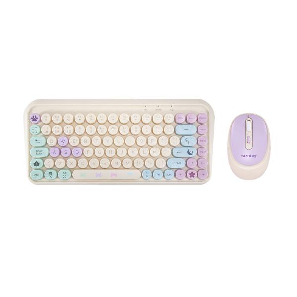 Teclado e Rato FR-TEC TNK4001 QWERTY