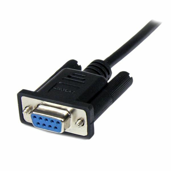 Adaptador DB-9 Startech SCNM9FM2MBK (2 m) Preto