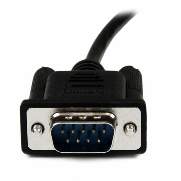 Adaptador DB-9 Startech SCNM9FM2MBK (2 m) Preto
