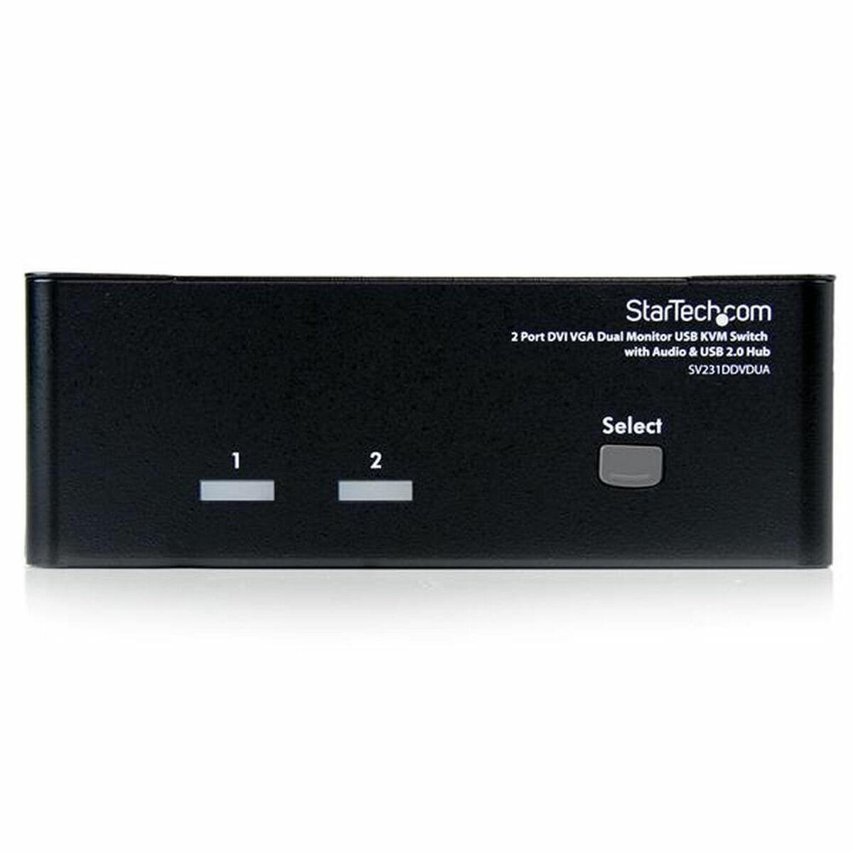 Comutador KVM com 2 Portas Startech SV231DDVDUA         