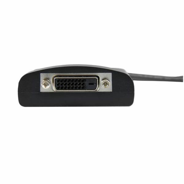 Adaptador DisplayPort para adaptador DVI Startech DP2DVID2             Preto