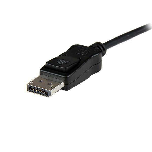 Adaptador DisplayPort para adaptador DVI Startech DP2DVID2             Preto
