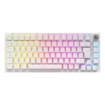 Teclado sem Fios Newskill NS-KB-PYROSPRO-IV Branco Qwerty espanhol QWERTY