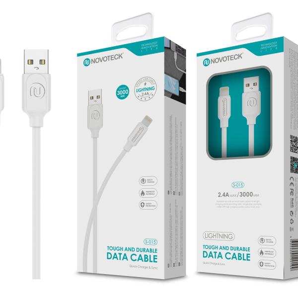 Cabo Lightning 2.4A 3M S-015