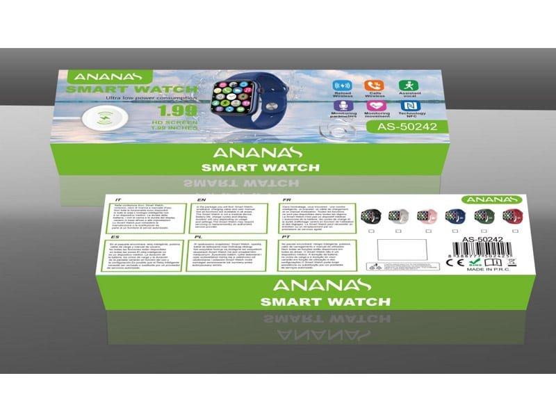 Smartwatch série 7 As-50242 - Rosa Gold