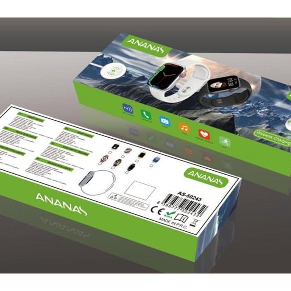 Smartwatch série 7 45mm As-50243 - Branco