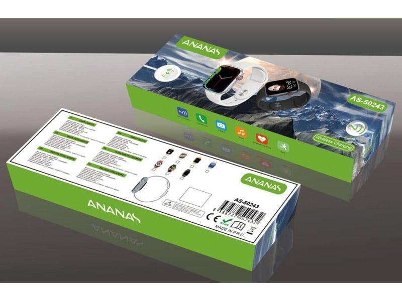 Smartwatch série 7 45mm As-50243 - Branco