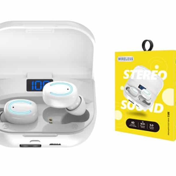 B013 Auriculares Branco Bluetooth Airpods