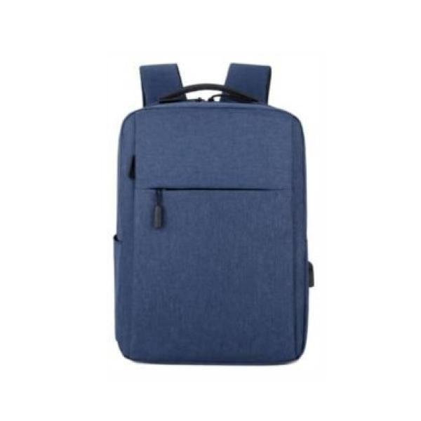 Mochila Multifuncional Azul Novoteck BAG-001 com USB Integrado