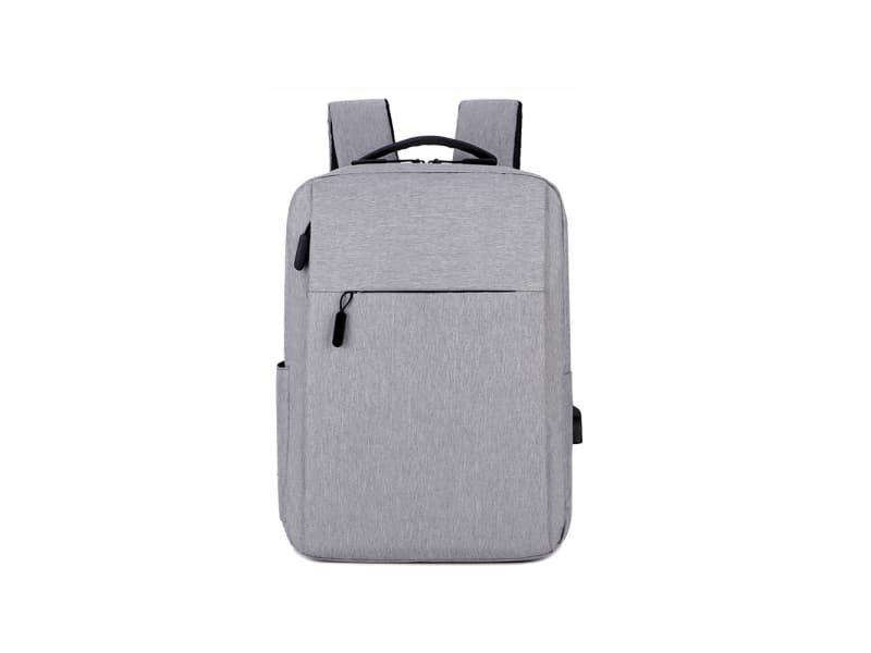 Mochila Multifuncional Cinzento Novoteck BAG-001 com USB Integrado