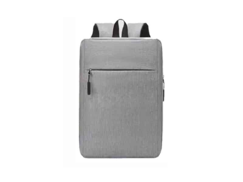Mochila Multifuncional Cinzento Novoteck BAG-006 com Compartimentos e Design Contemporâneo