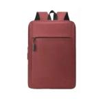 Mochila Multifuncional Vermelho Novoteck BAG-006 com Compartimentos e Design Contemporâneo