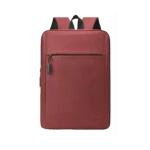 Mochila Multifuncional Vermelho Novoteck BAG-006 com Compartimentos e Design Contemporâneo