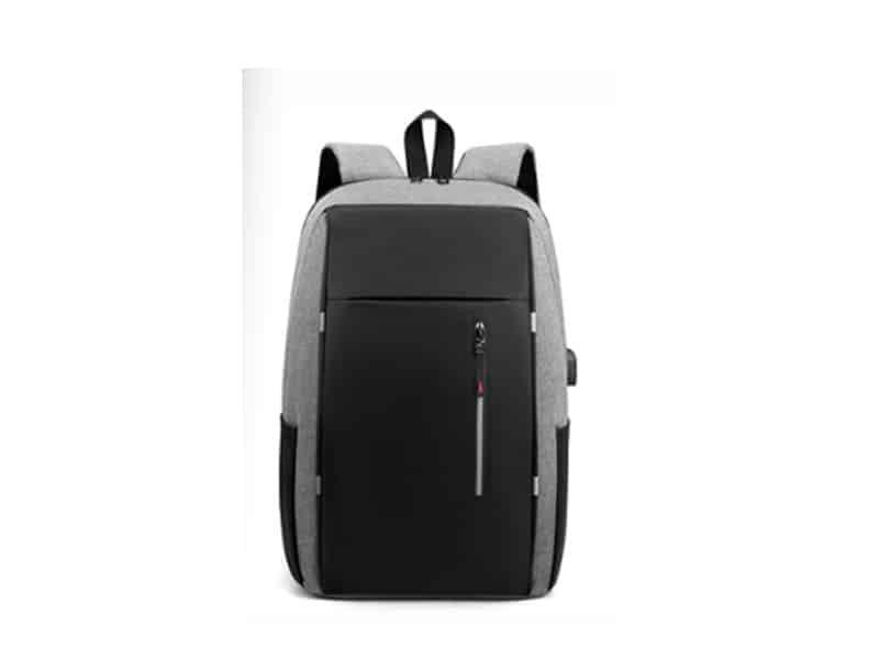 Mochila Cinzento Novoteck BAG-015 - Elegância e Eficiência no Seu Dia