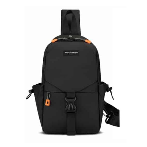 Mochila Urbana Negro Novoteck BAG-022 com Design Inovador e Conexão USB
