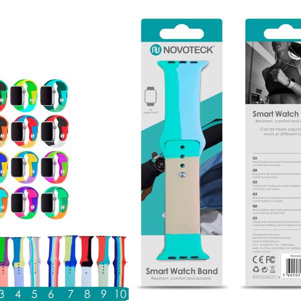 Bracelete Árco-Íris Para SmartWatch