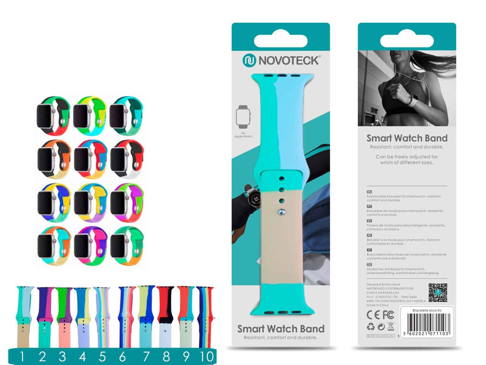 Bracelete Árco-Íris Para SmartWatch