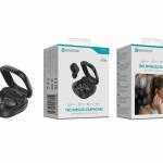 Auriculares Bluetooth TWS Negro BT-008 – Estojo de Carregamento, Design Compacto