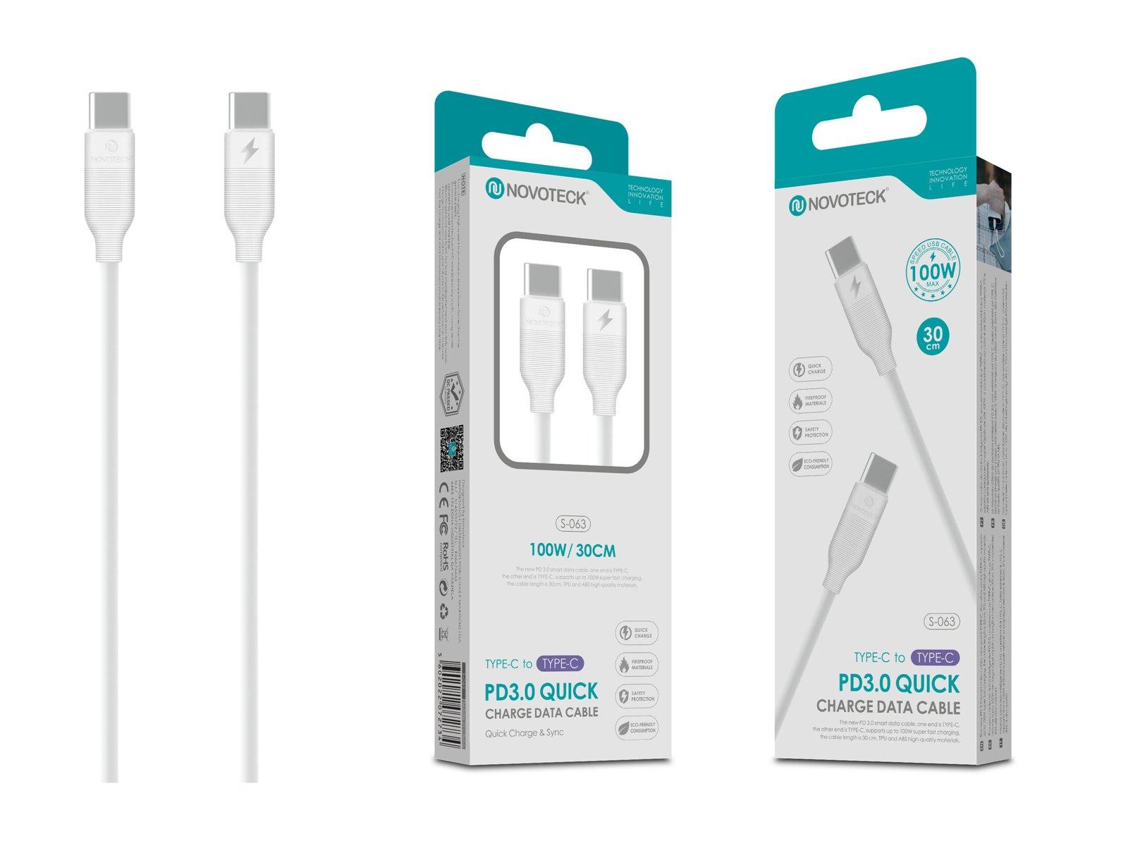 Mini Cabo Type-C PD 100W 0.3M S-063