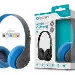 Auscultador Bluetooth Azul BT-001