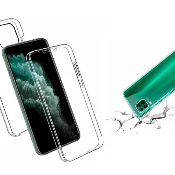 Capa 360 Transparente Frente TPU e Traseira PVC