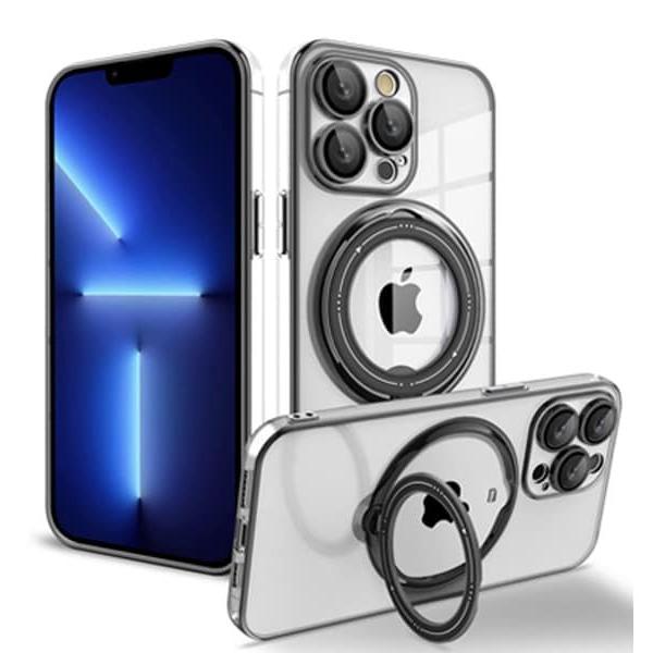 Capa Magsafe Suporte Iphone 14 Plus Negro