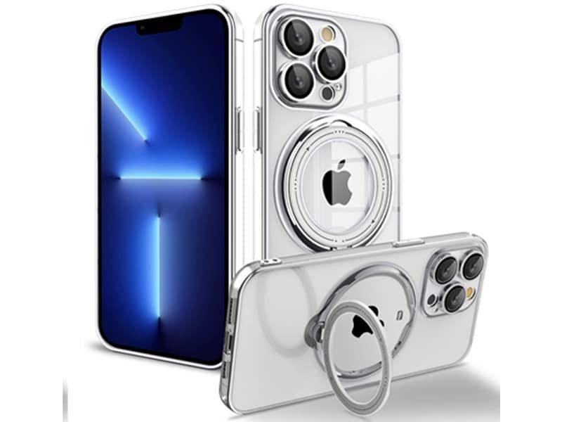 Capa Magsafe Suporte Samsung A54 Prateado