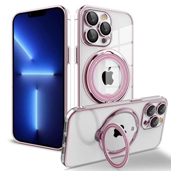 Capa Magsafe Suporte Redmi Note 12 Pro Rosa