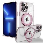 Capa Magsafe Suporte Iphone 12 Pro Rosa