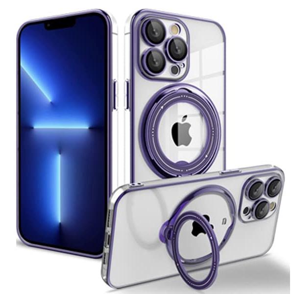 Capa Magsafe Suporte Samsung A13 5G Roxo