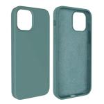 Capa Silicone Square Premium iPhone 15 Verde Agua