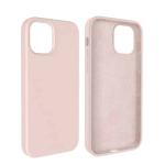 Capa Silicone Square Premium iPhone 15 Plus Rosa