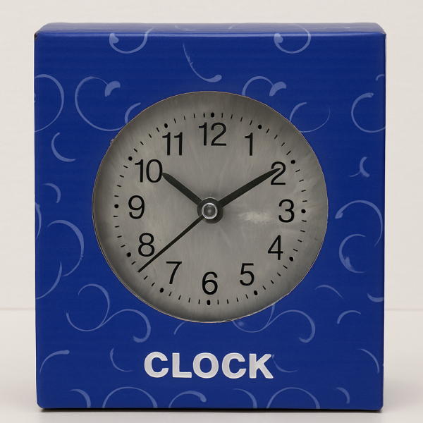 Relógio de Mesa Quartz - Novo na Caixa