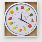 Relógio de Parede M&M – Frutas Decorativas (Modelo 572)