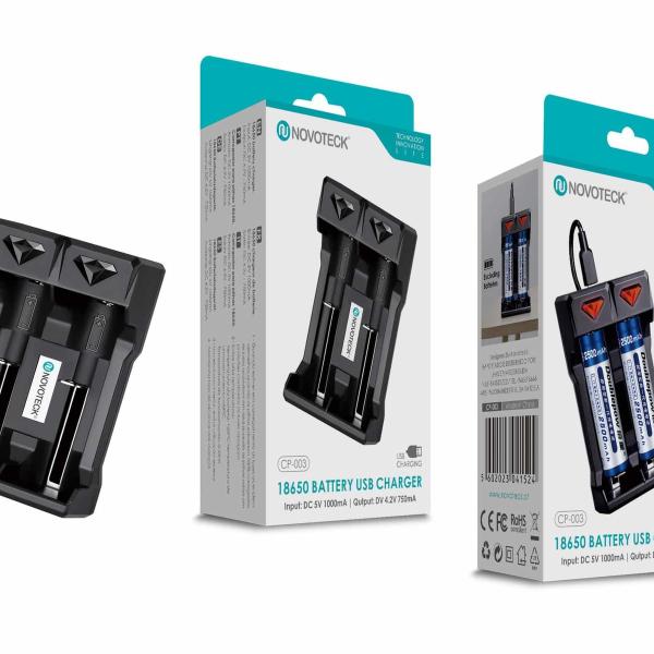 Carregador Pilha 18650 CP-003