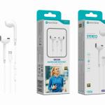 Auriculares Estéreo com Microfone Novoteck E-035 – Conexão USB-C, Áudio Hi-Fi