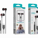 Auriculares Estéreo com Microfone Novoteck E-042 – Conexão USB-C, Áudio Hi-Fi