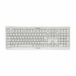 Teclado Cherry JK-0800ES-0- Branco Cinzento Qwerty espanhol