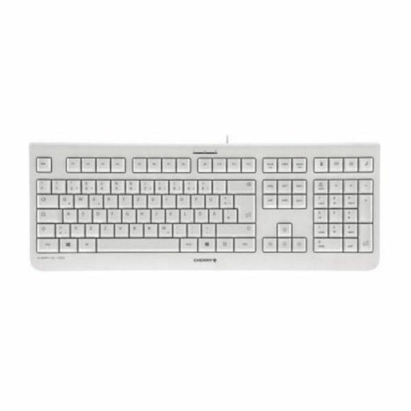 Teclado Cherry JK-0800ES-0- Branco Cinzento Qwerty espanhol