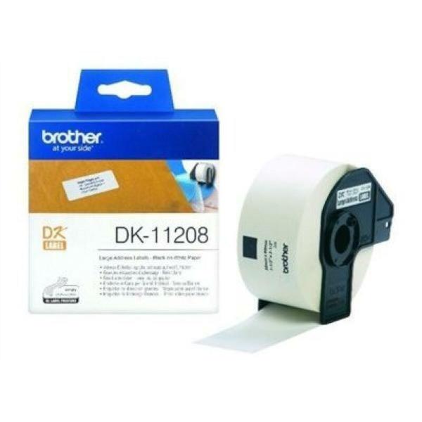 Etiquetas para Impressora Brother DK11208              38 x 90 mm