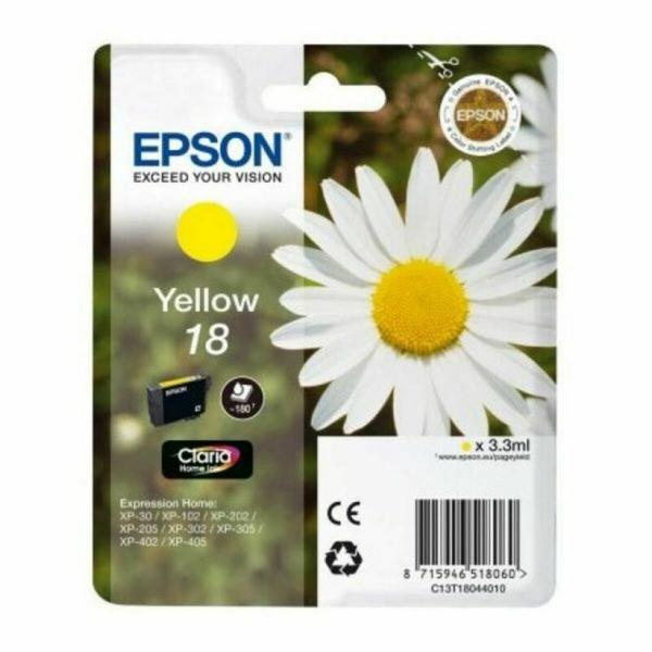 Cartucho Compatível Epson Cartucho Epson 18 amarillo Amarelo