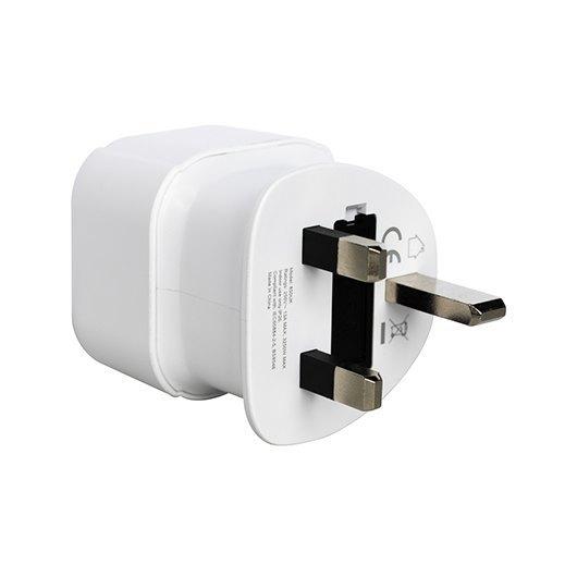 TRAVEL PLUG ADAPTER SPAIN TO UK SAVIO AP-04