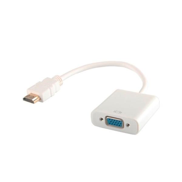 SAVIO ADAPTER CL-27/B HDMI (M) TO VGA (H) WHITE