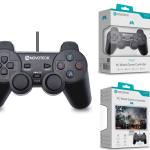 Comando de Jogo com Fio NOVOTECK GM-001 para PC - Precisão e Conforto para Gamers