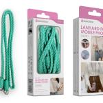 Cordão Trançado para Telemóvel NOVOTECK GS-001 - Verde Água