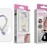 Cordão Fashion Universal para Telemóvel GS-013 ROXO FLOR