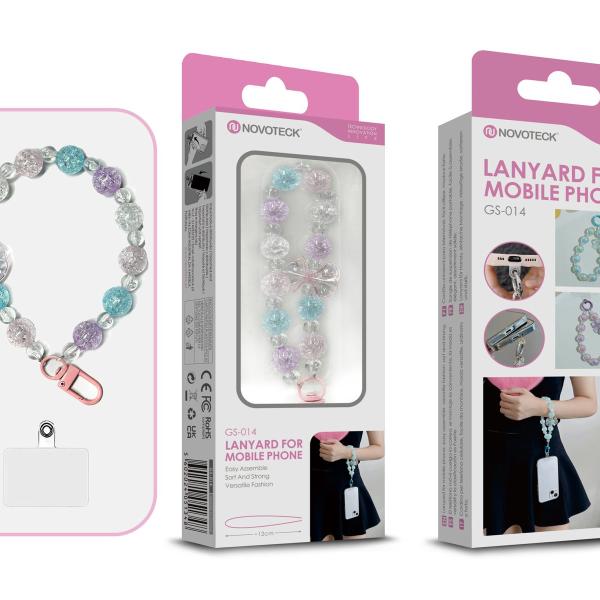 Cordão Fashion Universal para Telemóvel GS-014 ARCO-IRIS