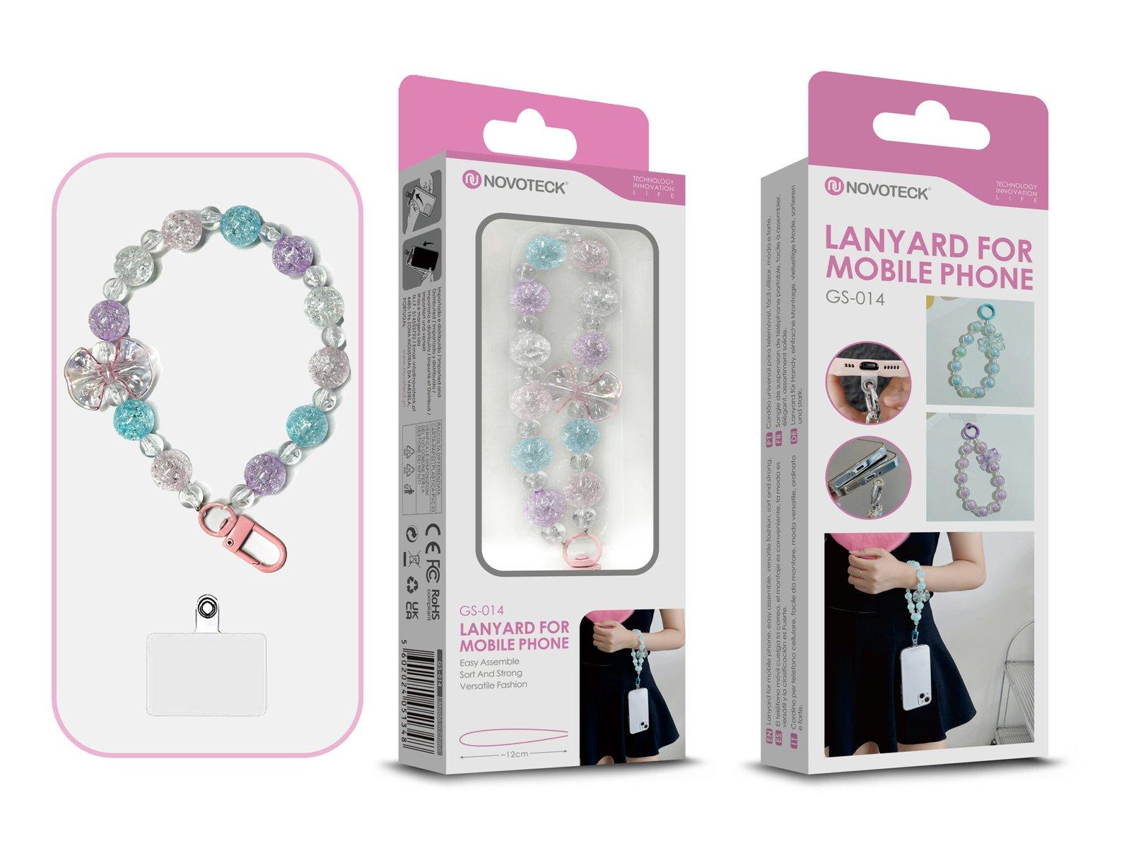 Cordão Fashion Universal para Telemóvel GS-014 ARCO-IRIS